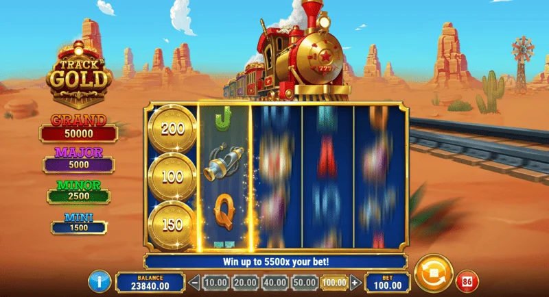 Track n’ Gold coins