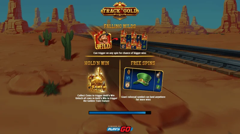 Track n’ Gold loading screen